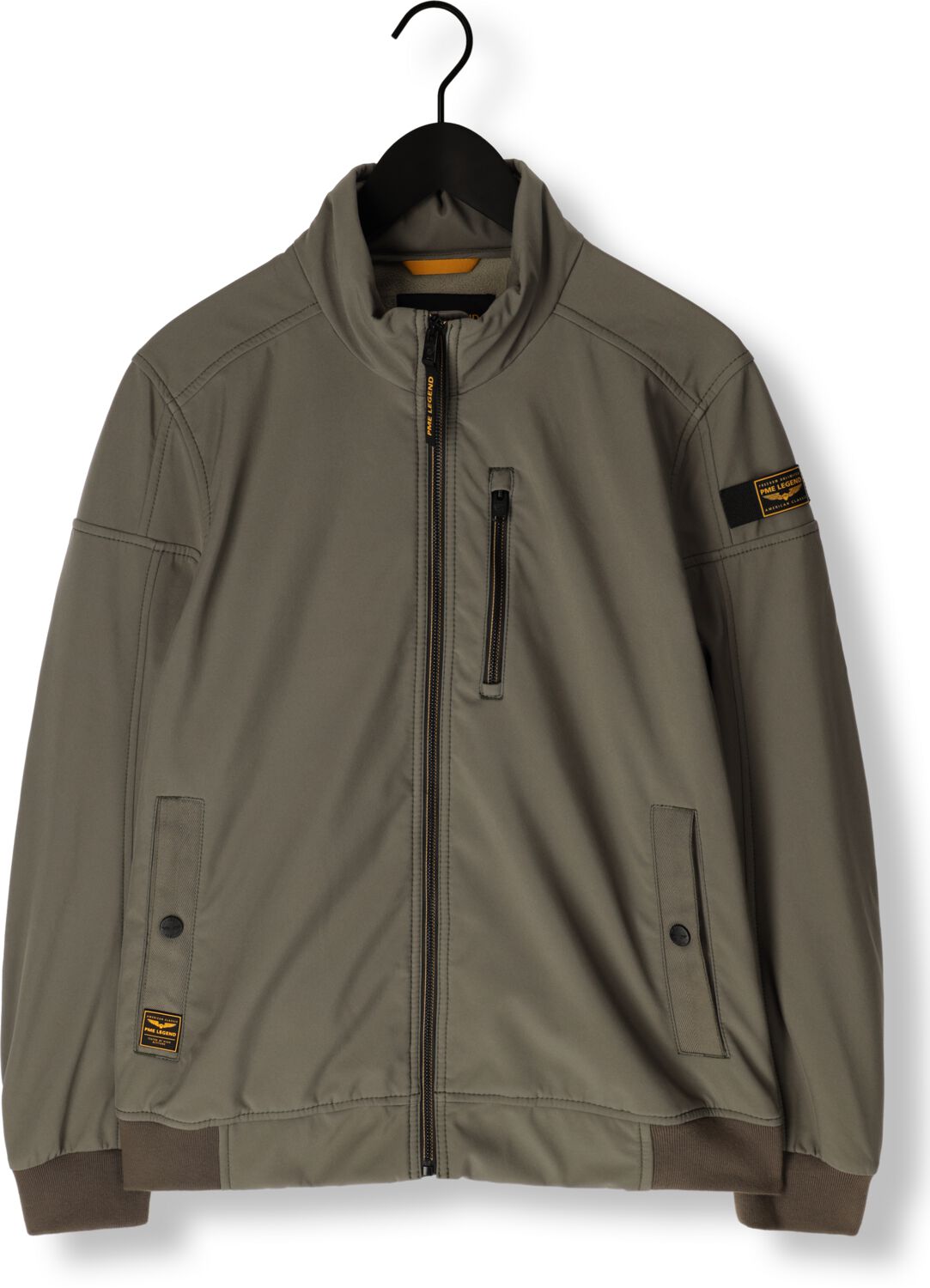 PME LEGEND Heren Jassen Flight Jacket Skyglider 3l Softshell Groen