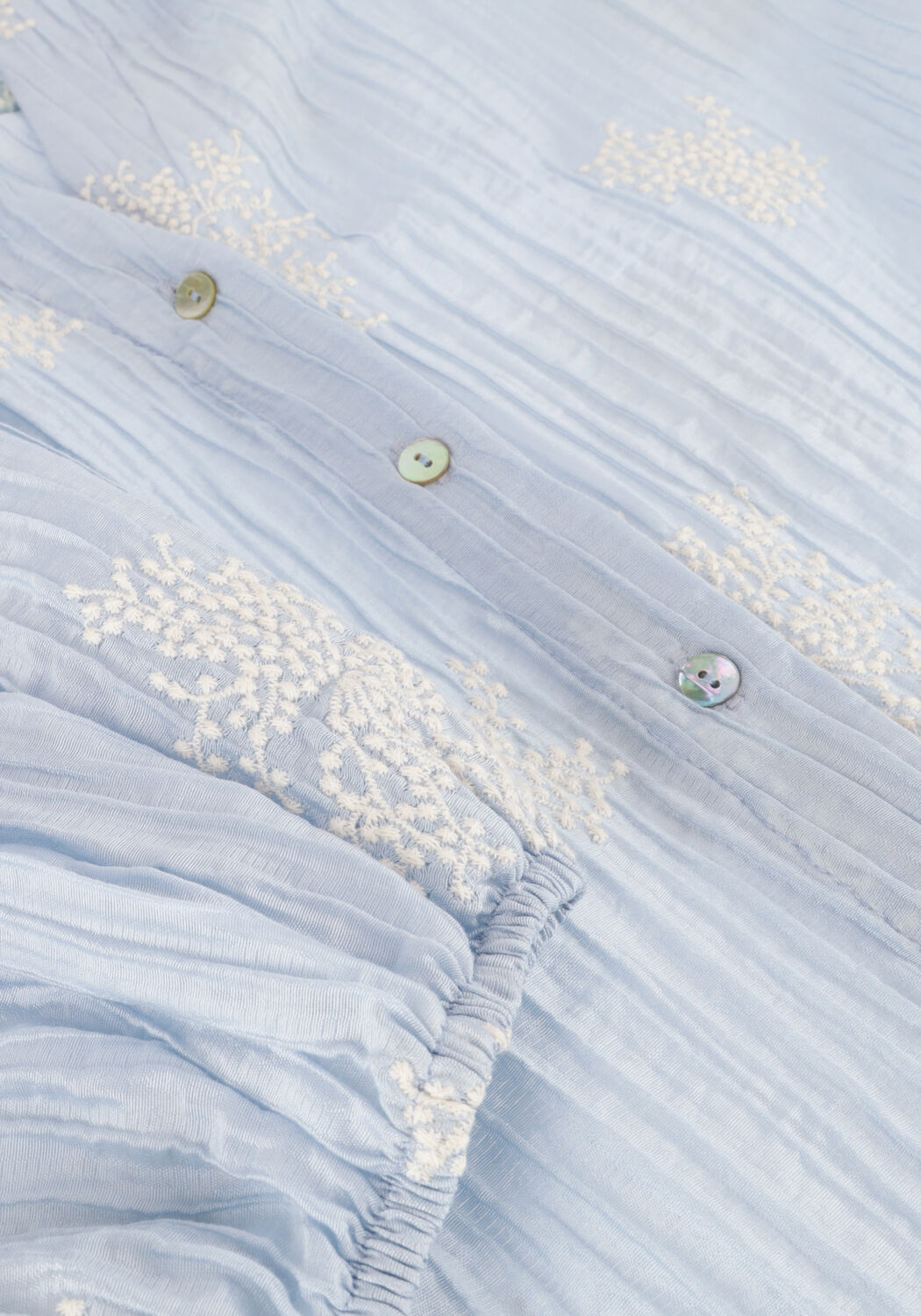 Blauwe NUKUS Blouses DAAN BLOUSE - large