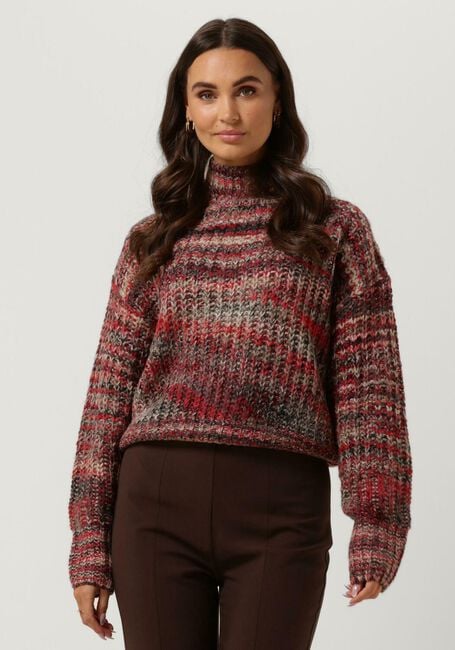 Bruine ANOTHER LABEL Trui DYLAN KNITTED PULL L/S - large