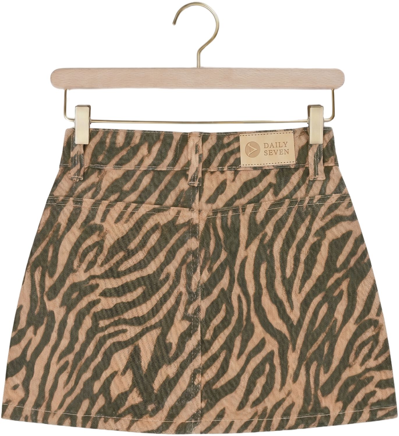 DAILY7 Meisjes Rokken Animal Skirt Zand