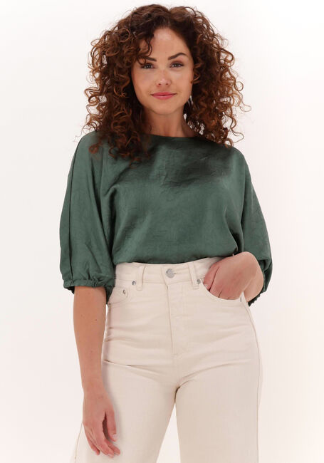 Groene JUST FEMALE Blouse RICH BLOUSE - large