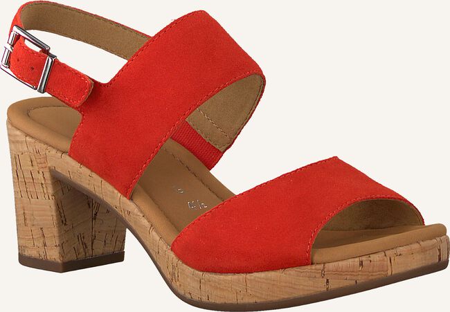 Rode GABOR Platte sandalen 777.1 Rode GABOR Platte sandalen 777.1 - large
