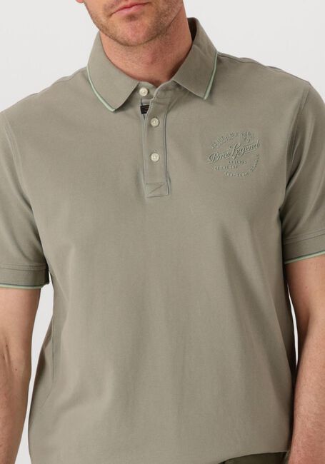 Khaki PME LEGEND Polo STRETCH PIQUE PACKAGE - large