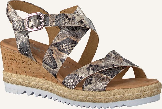 Grijze GABOR Sandalen met hak 832 Grijze GABOR Sandalen met hak 832 - large