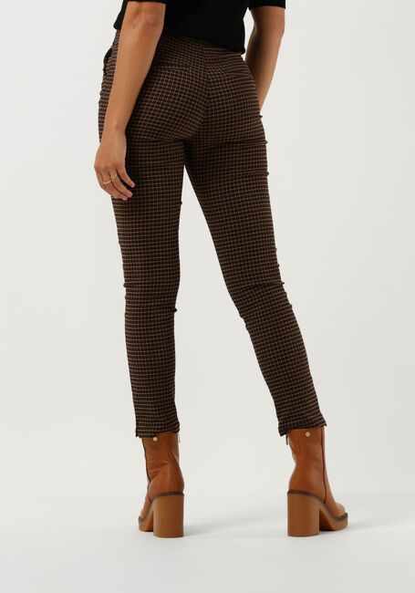 Bruine MINUS Pantalon NEW CARMA CHECK 7/8 PANTS - large