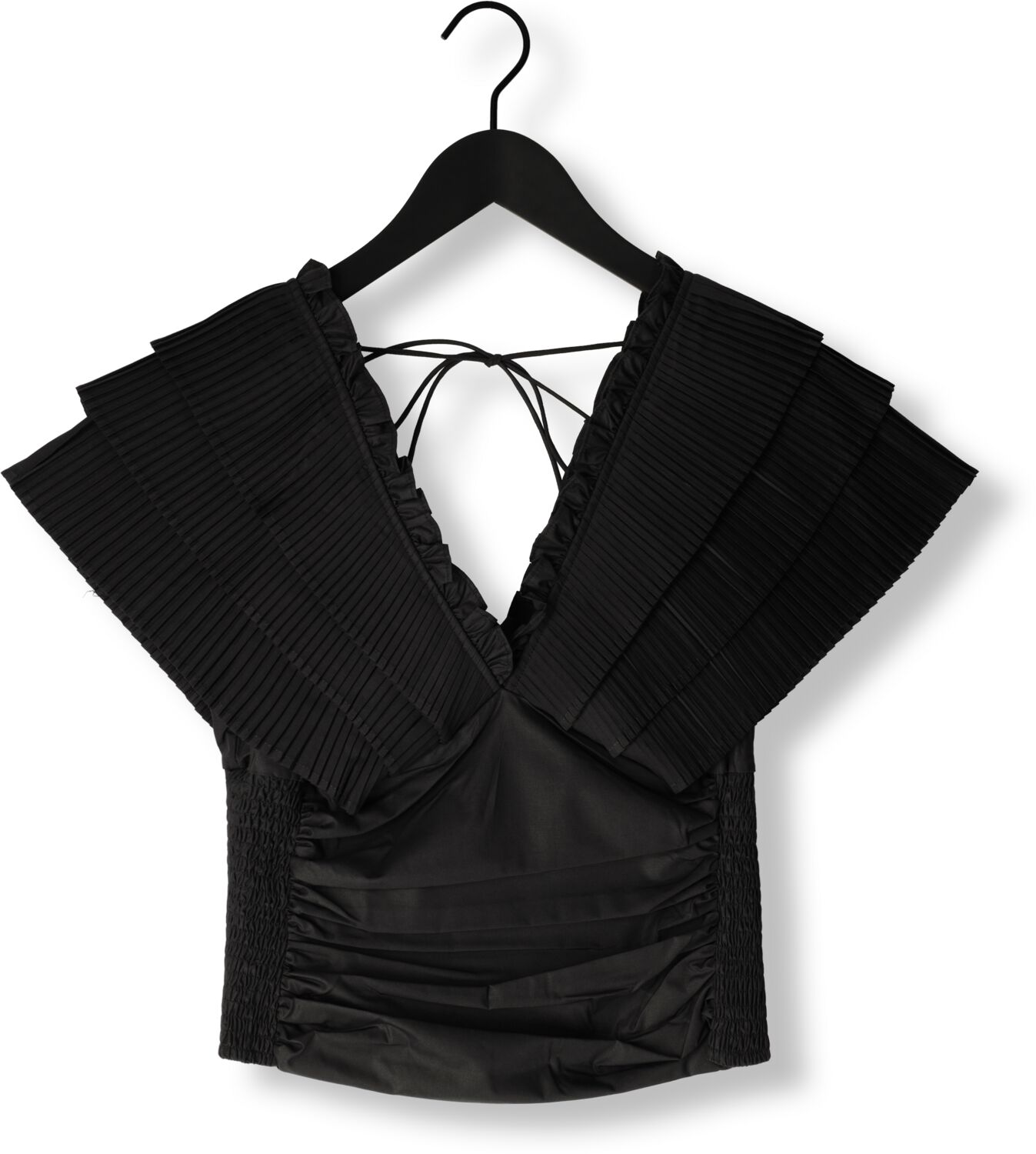 COPENHAGEN MUSE Dames Tops & T-shirts Cmpleat-top Zwart