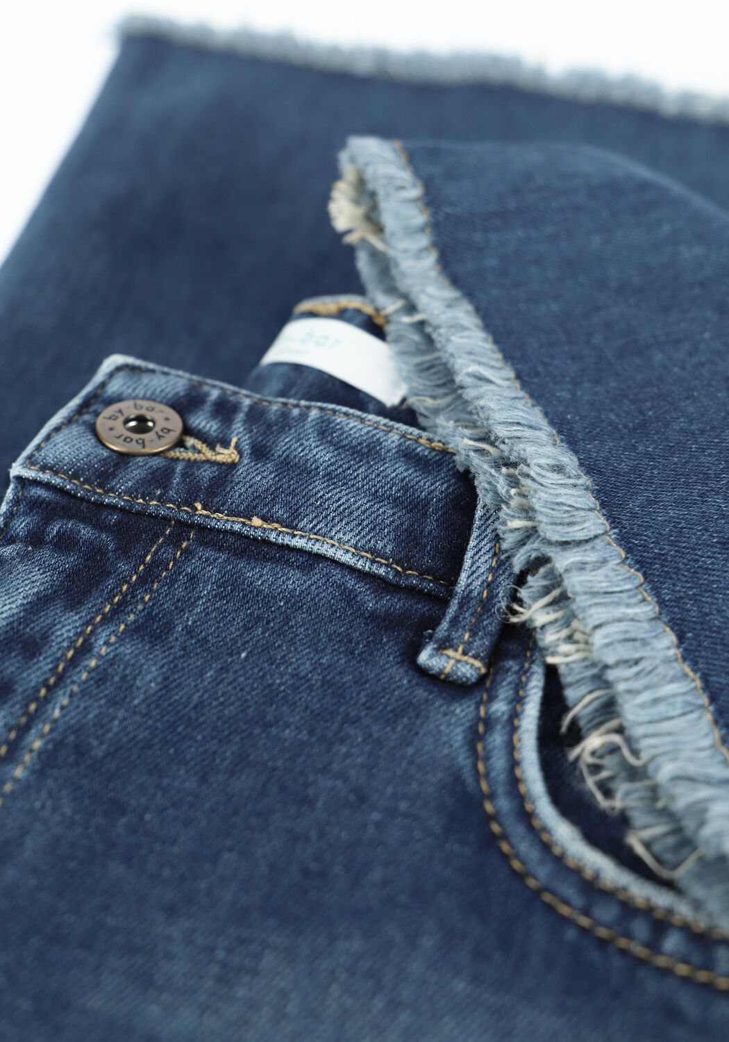 Blauwe BY-BAR Straight leg jeans MOJO DENIM PANT - large