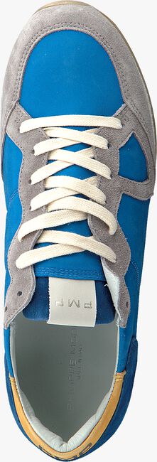 Blauwe PHILIPPE MODEL Lage sneakers MONACO VINTAGE - large