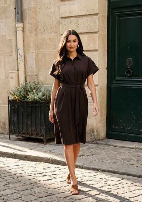 Bruine STUDIO ANNELOES Blouses Louni blouse dress - large