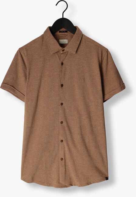 Bruine DSTREZZED Casual overhemd SHIRT MELANGE PIQUE - large