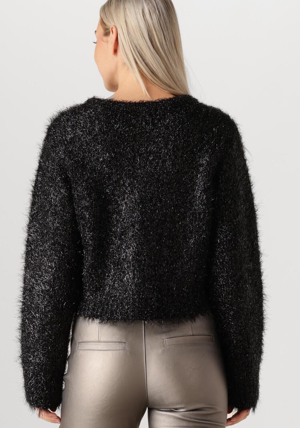 KNIT-TED Dames Truien & Vesten Lynn Cardigan Zwart