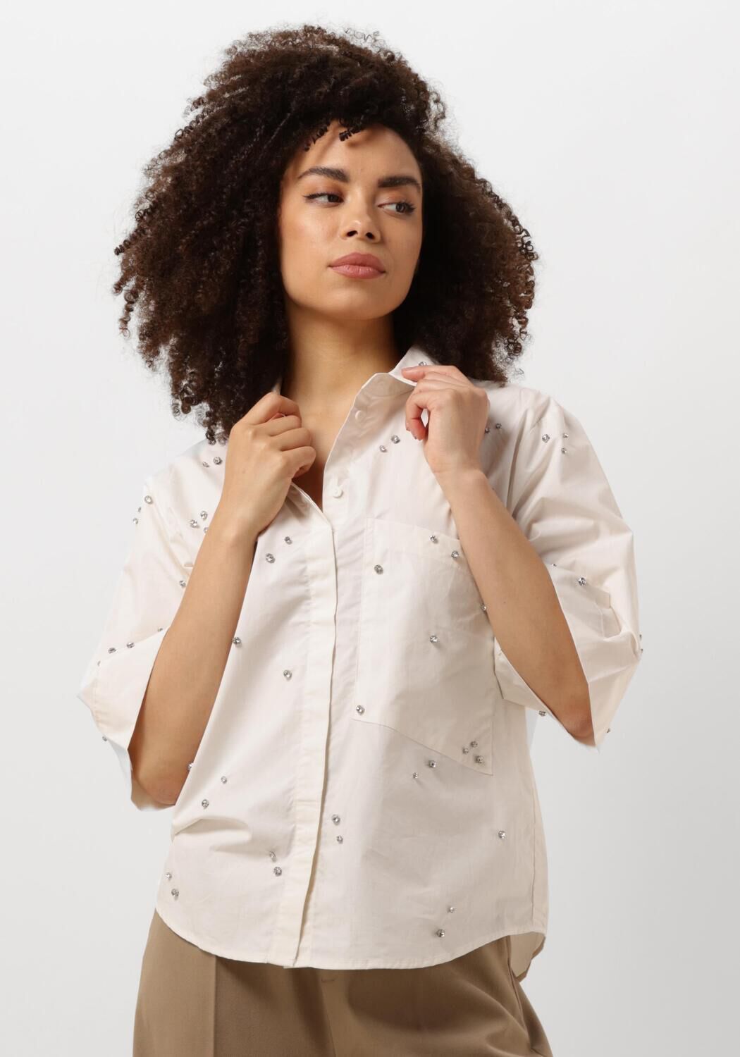 Copenhagen Muse Elegante Cmrhine-Shirt Blouse Beige Dames