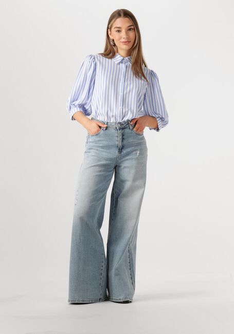 Blauwe YDENCE Blouses BLOUSE SONJA - large