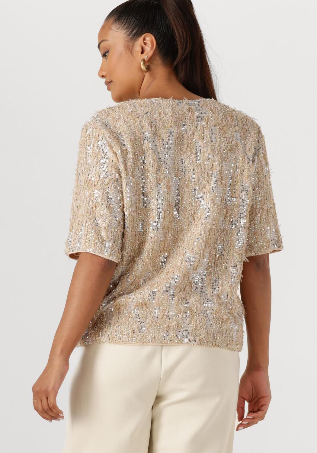 NUKUS Dames Tops & T-shirts Octavia Top Goud