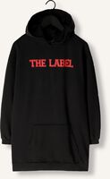 Zwarte ALIX THE LABEL Mini jurk LADIES KNITTED HOODED SWEAT Zwarte ALIX THE LABEL Mini jurk LADIES KNITTED HOODED SWEAT - medium