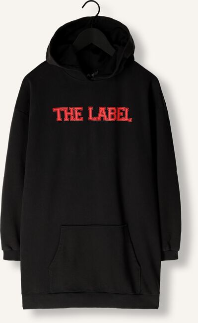Zwarte ALIX THE LABEL Mini jurk LADIES KNITTED HOODED SWEAT Zwarte ALIX THE LABEL Mini jurk LADIES KNITTED HOODED SWEAT - large