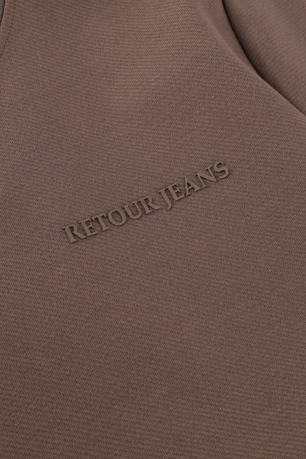 Bruine RETOUR T-shirt GUSTAV - large