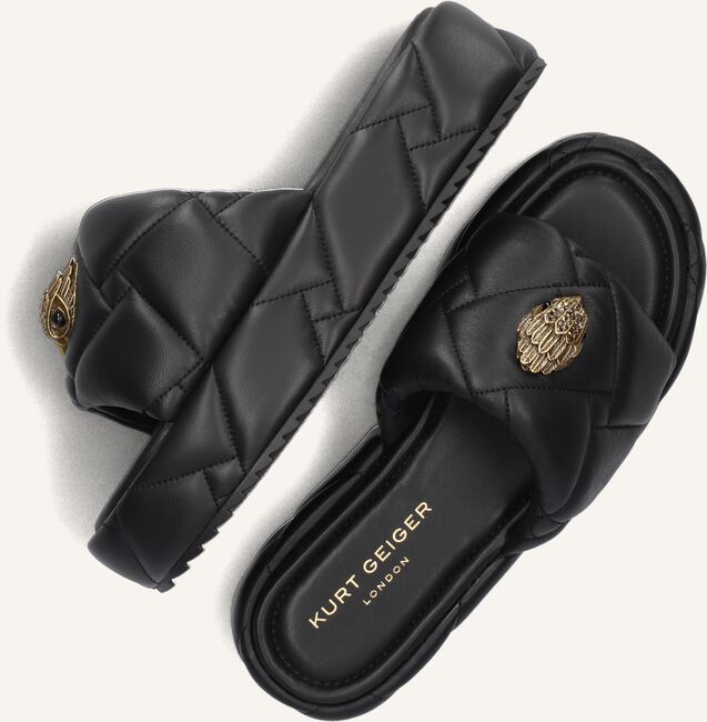 Zwarte KURT GEIGER LONDON Slippers KENSINGTON PUFF FLATFORM Zwarte KURT GEIGER LONDON Slippers KENSINGTON PUFF FLATFORM - large
