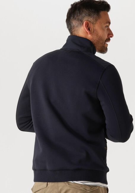 Blauwe PME LEGEND Jack ZIP JACKET SWEAT MIXED PADDED - large