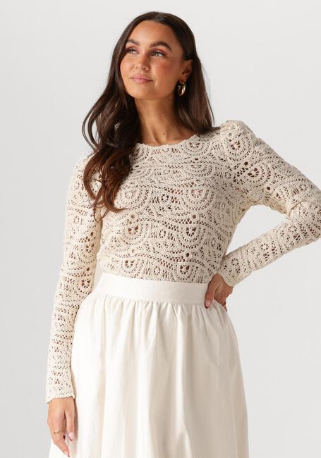 Beige COPENHAGEN MUSE Trui KARLA BLOUSE - large