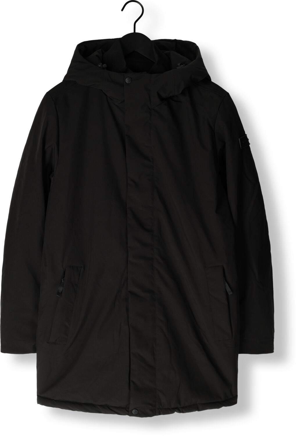 PURE PATH Heren Jassen Regular Fit Jackets Parka Zwart