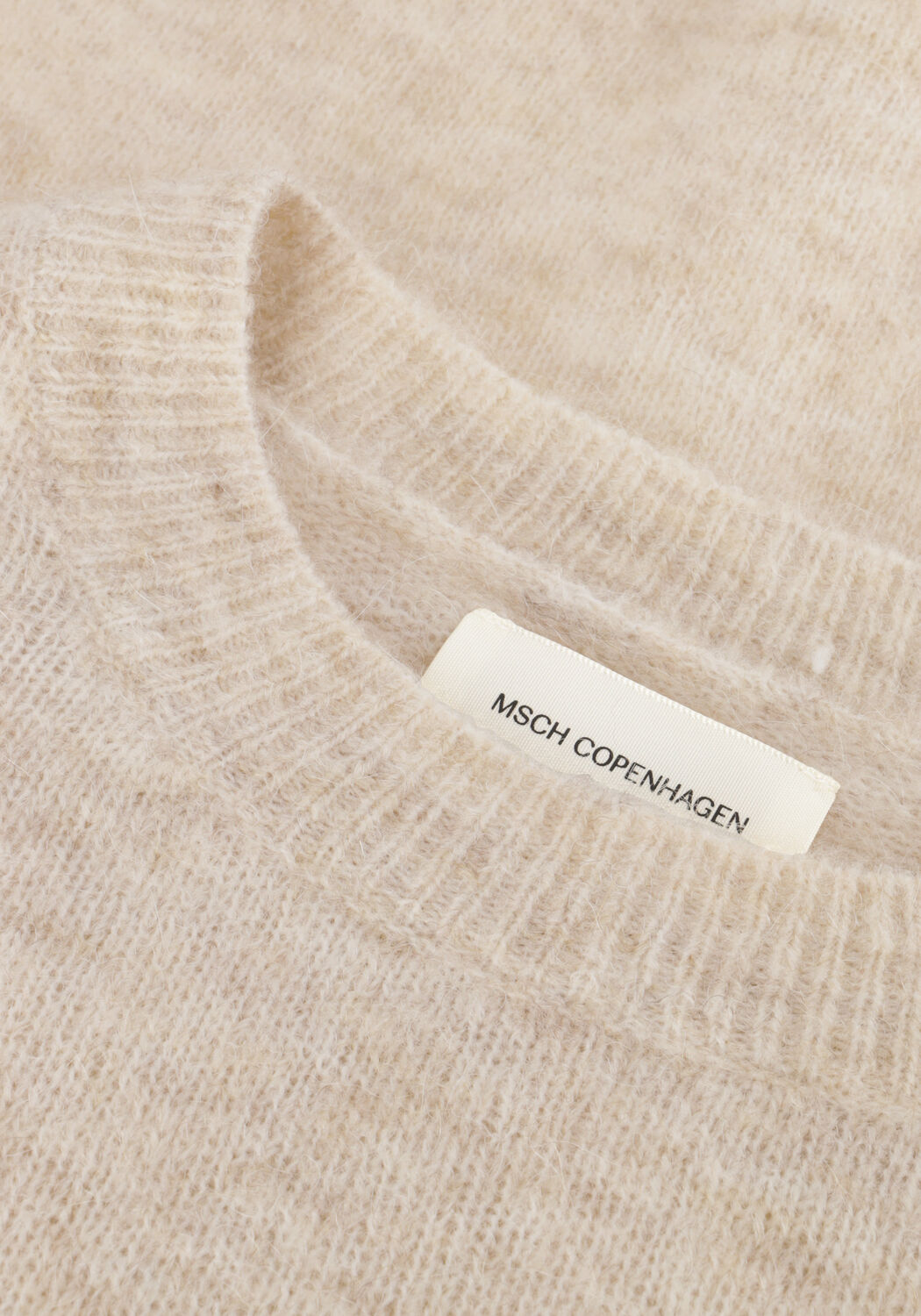 Beige MSCH COPENHAGEN Trui MSCHFESTINA HOPE PULLOVER - large