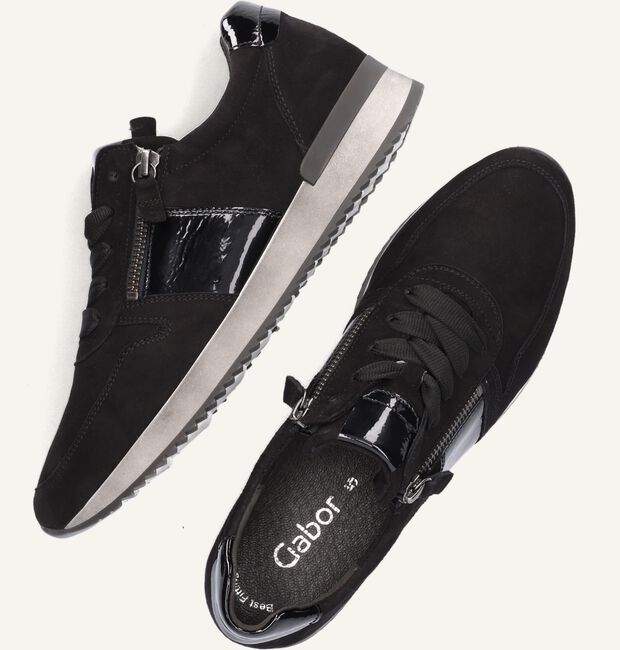 Zwarte GABOR Lage sneakers 420 Zwarte GABOR Lage sneakers 420 - large