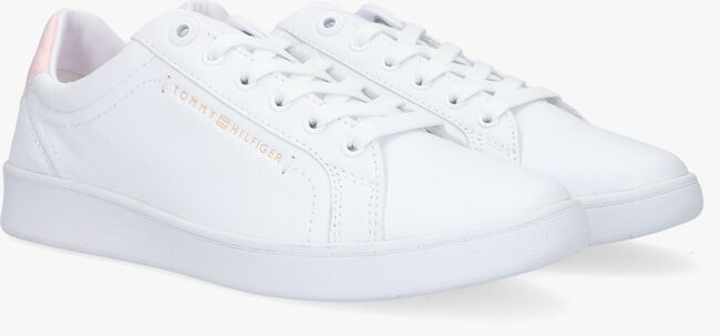 Witte TOMMY HILFIGER Lage sneakers PREMIUM COURT - large