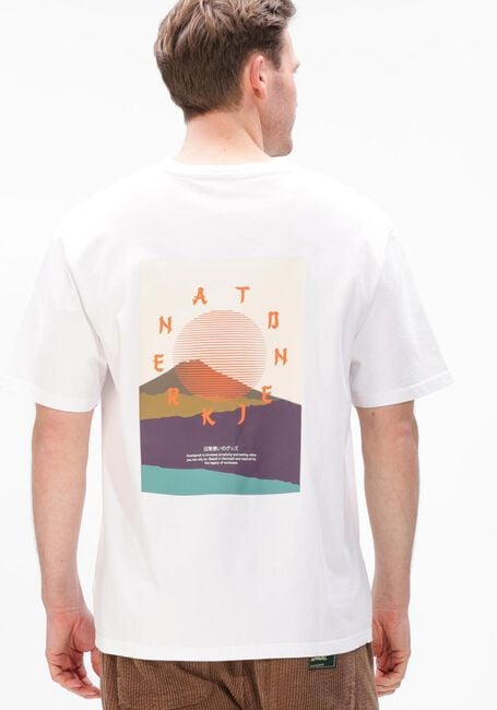 Witte ANERKJENDT T-shirt KVILLADS SUN TEE - large