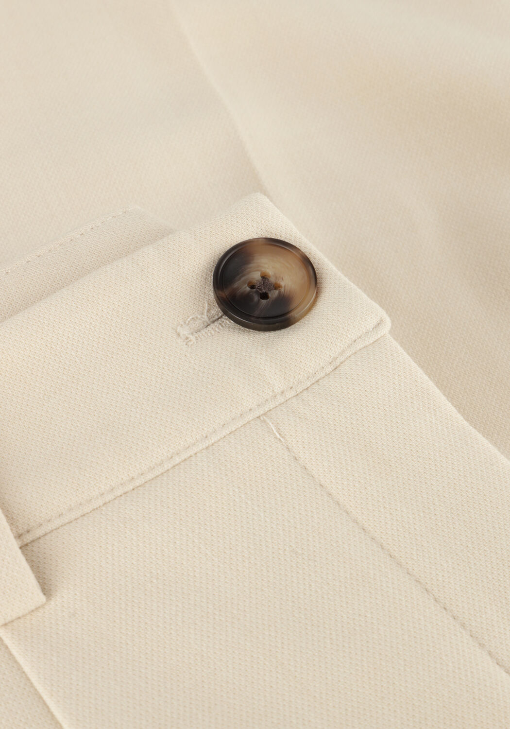 Gebroken wit MSCH COPENHAGEN Wijde broek MSCHROSINA MICHELLE HW PANTS - large