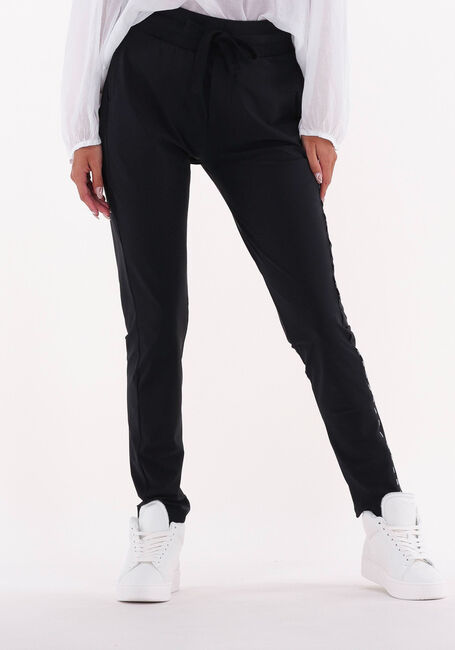 Zwarte 10DAYS Pantalon BANANA PANTS SOFT SCUBA - large