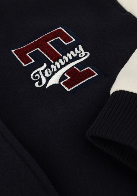Donkerblauwe TOMMY HILFIGER  TOMMY BADGE BOMBER JACKET - large