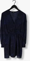 Donkerblauwe ALIX THE LABEL Mini jurk GRAPHIC WRAP DRESS