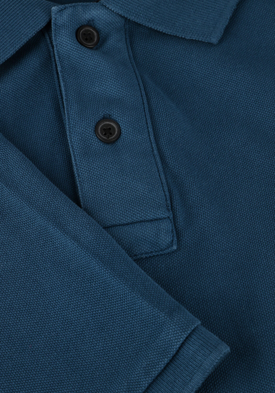 Blauwe BUTCHER OF BLUE Polo ARMY PIQUE POLO - large