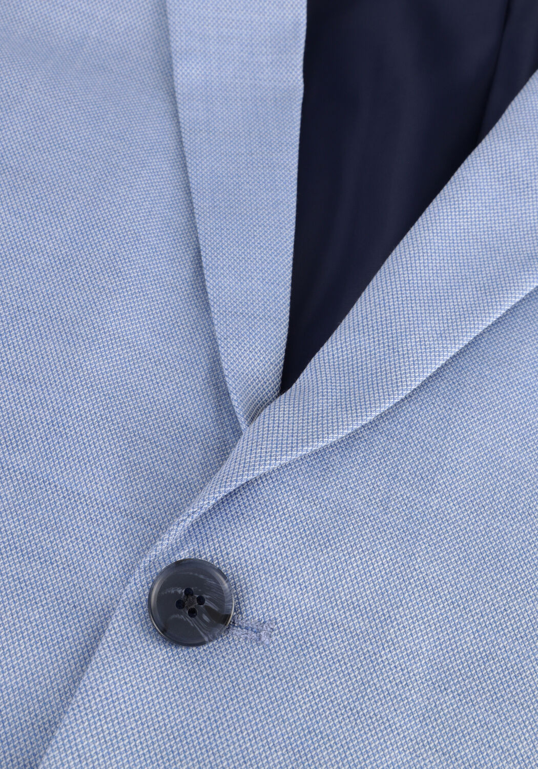 Lichtblauwe SELECTED MEN Colberts SLHSLIM-CEDRIC STRUCTURE BLZ NOOS - large