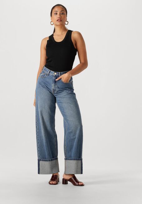 Zwarte WITHBLACK Top WBLLEWIS TANK TOP - large