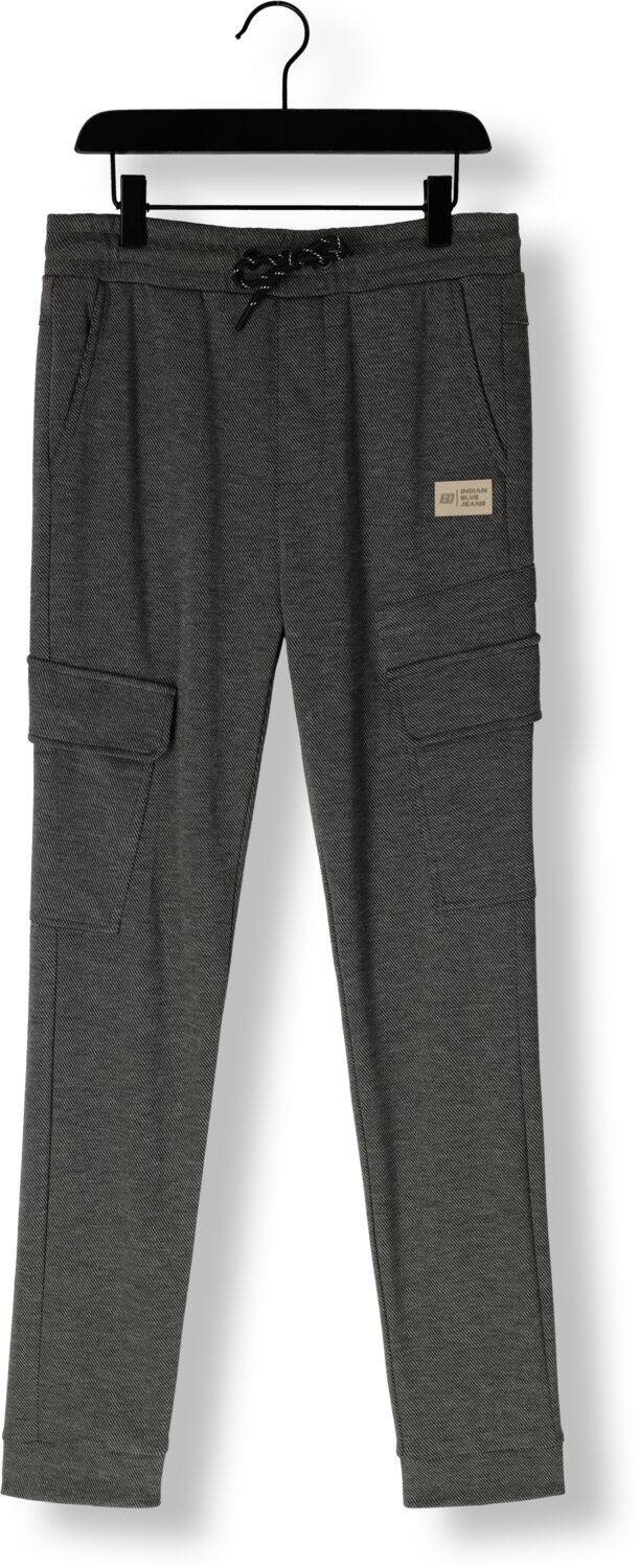 INDIAN BLUE JEANS Jongens Broeken Cargo Pant Twill Stretch Antraciet