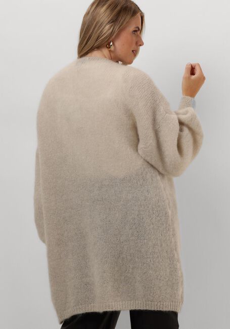 Beige AMERICAN DREAMS Vest LEE MIDI CARDIGAN - large