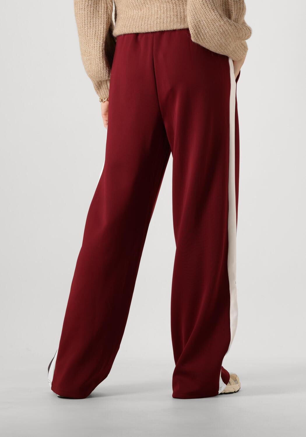 OBJECT Dames Broeken Objcassisy Mw Lo Pant Bordeaux