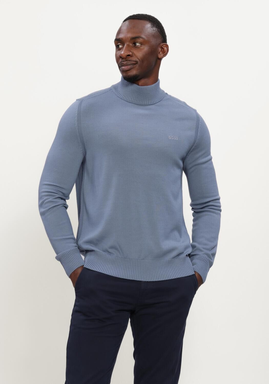 Blauwe BOSS ORANGE Coltrui AVAC - large