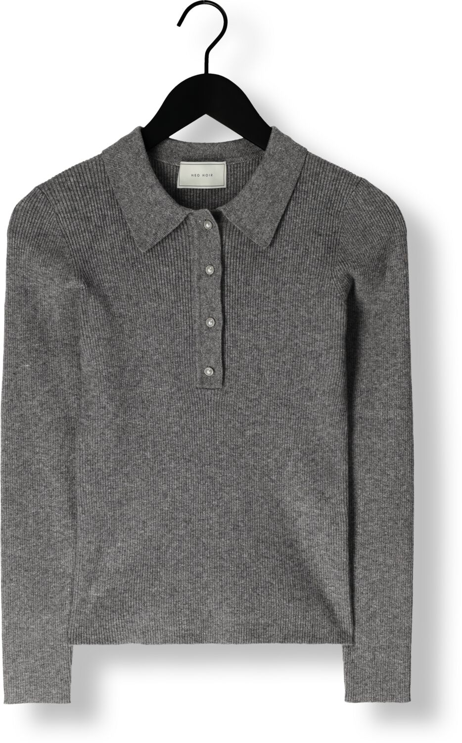 NEO NOIR Dames Truien & Vesten Panama Knit Blouse Grijs