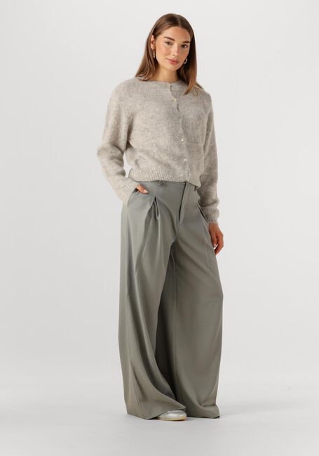 Grijze BY-BAR Trui CLEO NATURAL CARDIGAN - large
