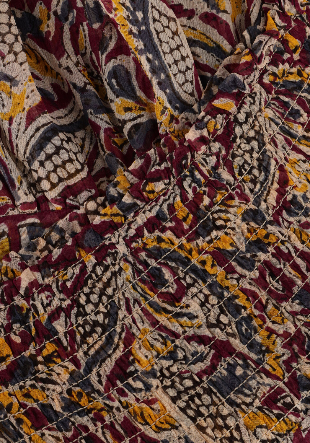 Bruine AAIKO Minirok BILLI ORIENTAL VIS 520 - large