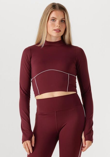 Bordeaux THE LOLA CLUB Top DEMI TOP - large