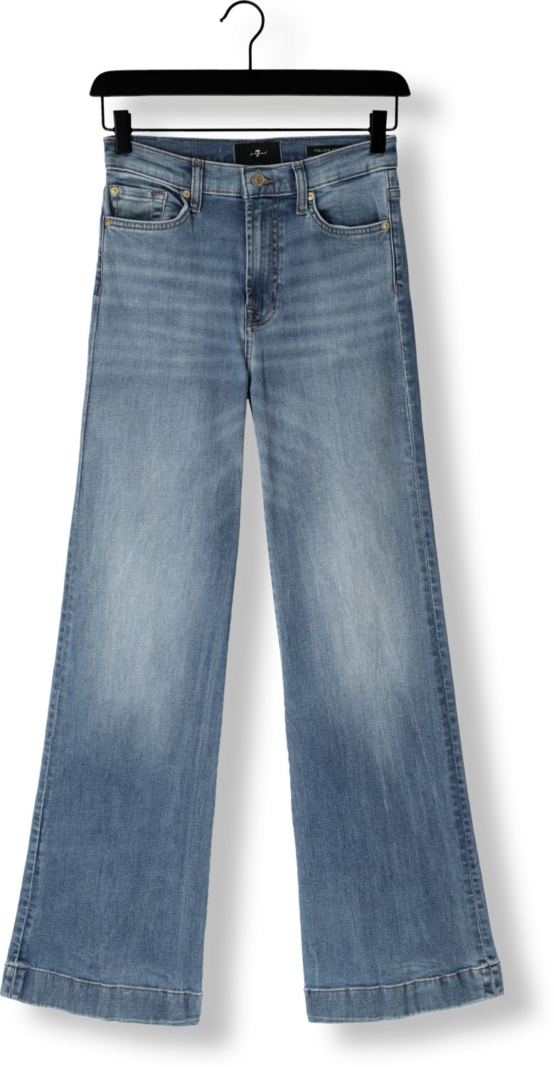 7 FOR ALL MANKIND Dames Jeans Modern Dojo Pine Blauw