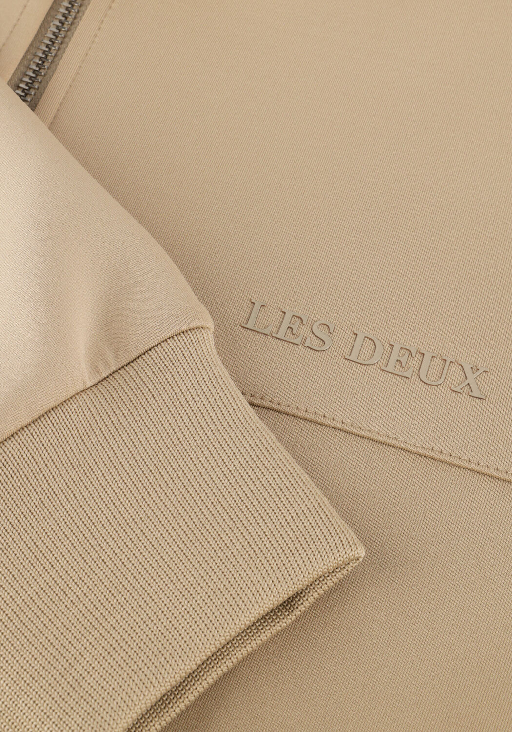 Beige LES DEUX Vest BALLIER TRACK JACKET - large