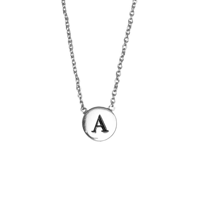 Zilveren ATLITW STUDIO Kettingen CHARACTER NECKLACE LETTER SILV Zilveren ATLITW STUDIO Kettingen CHARACTER NECKLACE LETTER SILV - large