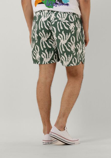 Olijf PUREWHITE  SWIMSHORT WITH ALL OVER PRINT - large