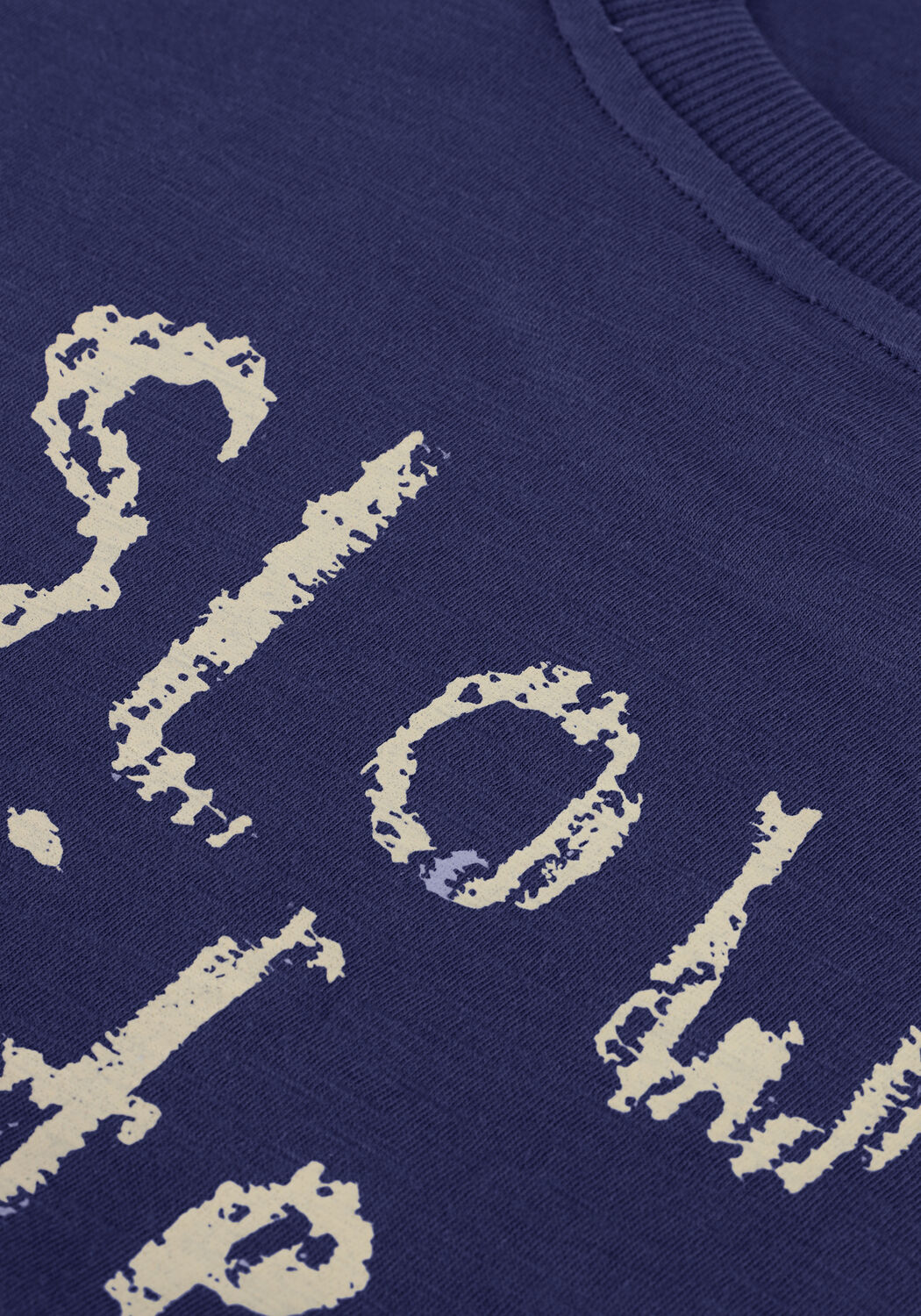 Blauwe AMMEHOELA T-shirt ZOE - large