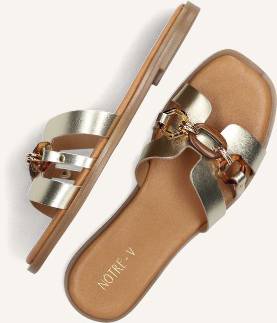 Gouden NOTRE-V Slippers 180H Gouden NOTRE-V Slippers 180H - large
